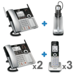 4 Line Small Business Phone System Office